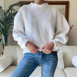 White J. Crew Sweater